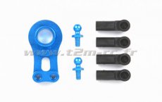 (TAM 54120) Tamiya Alu Servo Horn (blau) für Servo Saver (M-03 / M-04)