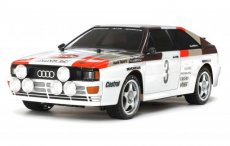 (TAM 58667L) Lot RC Audi Quattro A2 TT02