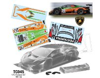 (TC045) 1/10 Huracan GT, 190mm MULTI OPTION