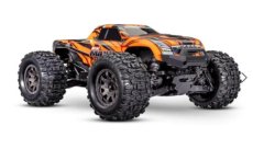 (TRX 107154 1-ORNG) Traxxas Mini Maxx BL-2s Orange incl battery & USB charger