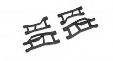 (TRX10725BLK) Black WideMaxx Front Upper & Lower HD Suspension Arms