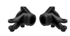 (TRX10736BLK) Steering blocks, left & right (black)