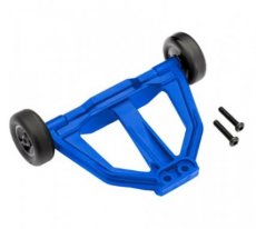 (TRX10776BLUE) Wheelie bar (assembled) BLUE
