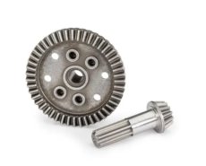 (TRX 10778) Ring gear, differential, 47-tooth/ pinion gear, differential, 12-tooth (planetary) (front)