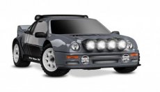 (TRX 108046-1 GRAY) Traxxas Mini Rally VXL Ford RS200 incl battery & USB charger Gray