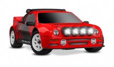 (TRX 108046-1 RED) Traxxas Mini Rally VXL Ford RS200 incl battery & USB charger Red