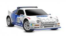 (TRX 108046-1-WHT) Traxxas Mini Rally VXL Ford RS200 incl battery & USB charger White