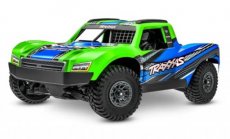 (TRX108164-1-GRN) Traxxas Mini Slash BL-2s Green incl battery & USB charger