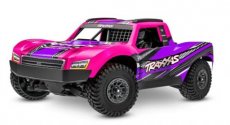 (TRX108164-1-PINK) Traxxas Mini Slash BL-2s Pink incl battery & USB charger