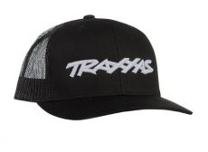 (TRX 1182-BLK) TRUCKER HAT CURVED BILL BLACK