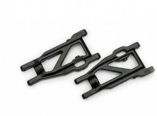 (TRX3655BLK) Suspension arms, black, front/rear (left & right), heavy duty (2)