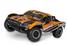 (TRX58234-8ORNG) Traxxas Slash: 1/10-Scale 2WD brushed HD w/USB-C - Orange