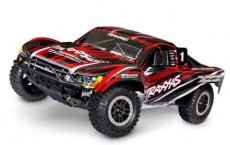 (TRX58234-8RED) Traxxas Slash: 1/10-Scale 2WD brushed HD w/USB-C - Red