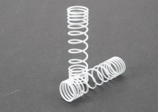 (TRX 5858) Springs, rear (white) (progressive rate) (2)