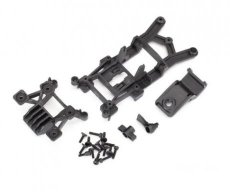 (TRX 6720) Body mounts, front & rear/ 3x12mm CS