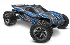 (TRX 67376-4BLUE) TRAXXAS RUSTLER 4X4 VXL HD TQI TSM (NO BATTERY/CHARGER) BLUE