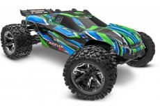 (TRX67376-4GRN) TRAXXAS RUSTLER 4X4 VXL HD TQI TSM (NO BATTERY/CHARGER) GREEN