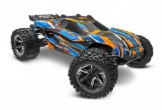 (TRX 67376-4ORNG) Traxxas Rustler 4X4 VXL HD TQi TSM (no battery/charger) ORANGE