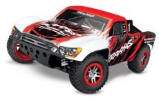 (TRX 68086-4R) Traxxas Slash 4x4 VXL TQi TSM (no battery/charger), Red