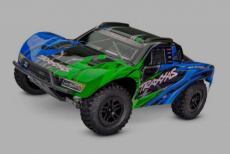 (TRX 68454-4-GRN) Traxxas Slash 4X4 HD VX3 Brushless, Green