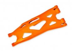 (TRX7893T) Suspension arm, lower, orange (1) (right, front or rear) (for use with #7895 X-Maxx, WideMaxx, suspension kit)