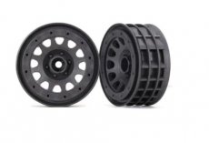 (TRX 8171A) WHEELS, METHOD 105 2.2 (CHARCOAL GRAY, BADLOCK RINGS SOLD SEPARATELY)