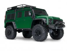 (TRX 82256-4GRN) Traxxas Land Rover Defender Crawler Clipless Green