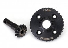 (TRX 8287) Ring gear, differential/ pinion gear, differential (overdrive, machined)