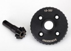 (TRX 8288) Ring gear, differential/ pinion gear, differential (underdrive, machined)