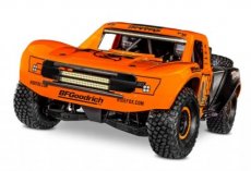 (TRX85086-4-FOX1) Traxxas Unlimited Desert Racer 4WD incl LED, TQi VXL-6S (no bat/chrg), Fox 1