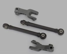 (TRX8596) Linkage, sway bar, front (2) (assembled with hollow balls)/ sway bar arm (left &