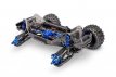(TRX 89087-4BLUE) Traxxas Maxx Ultimate 4WD Brushless Electric Monster Truck, VXL-4S, TQi - Blue