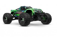 (TRX 89087-4GRN) Traxxas Maxx Ultimate 4WD Brushless Electric Monster Truck, VXL-4S, TQi - Green