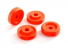 (TRX 8957T) Wheel Washers, Orange (4)