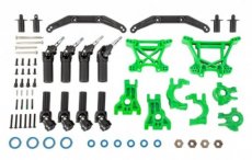 (TRX 9080G) OUTER DRIVELINE & SUSPENSION UPGRADE KIT, EXTREME HEAVY DUTY, GREEN