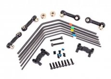 (TRX 9595) Sway bar kit, Sledge (front and rear) (includes front and rear sway bars and linkage)