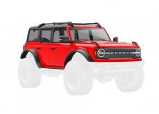 (TRX9711-RED) Body, Ford Bronco (2021), complete, red