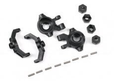 (TRX 9732) Steering blocks, left & right/ caster blocks (c-hubs), left & right