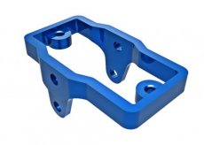 (TRX 9739 BLUE) Servo mount, 6061-T6 aluminum (blue-anodized)