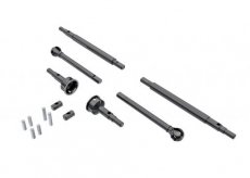 (TRX 9756) Axle Shafts, front and rear (2)/ stub axles, front (2) (hardened steel)