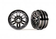 (TRX 9768 BLKCR) Wheels, 1.0 (black chrome) (2)