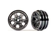 (TRX 9770 BLKCR) Wheels, 1.0 (black chrome) (2)