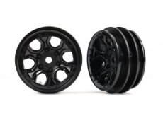 (TRX 9770) Wheels, 1.0 (black) (2)