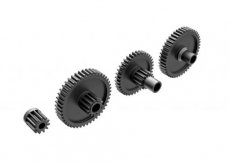 (TRX 9776R) Gear set, transmission, low range (crawl) (40.3:1 reduction ratio)/ pinion gear, 11-tooth