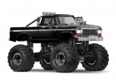 (TRX 98044-1 BLACK) Traxxas TRX-4MT Ford F-150 Monster Truck Black