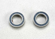 (TRX5114) Ball bearings, blue rubber sealed (5x8x2.5mm) (2)