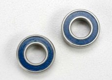 (TRX5117) Ball bearings, blue rubber sealed (6x12x4mm) (2)