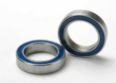 (TRX5120) Ball bearings, blue rubber sealed (12x18x4mm) (2)