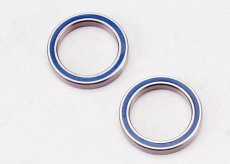 (TRX5182) Ball bearings, blue rubber sealed (20x27x4mm) (2)