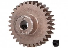 (TRX5638) Gear, 31-T pinion (32-p) (steel)/ set screw